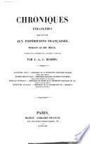 Choix de chroniques et mémoires sur l'histoire