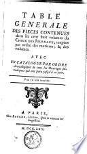 Choix des anciens Mercures avec un extrait du Mercure Francois. (par Marmontel, Suard, de la Place, Bastide et de la Porte.)