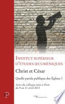 Christ et César