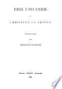 Christian von Troyes sämtliche erhaltene Werke
