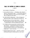 Chronique contemporaine et rétrospective
