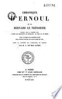 Chronique d'Ernoul et de Bernard le Trésorier