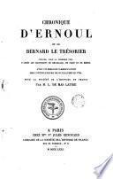 Chronique d'Ernoul et de Bernard le Trésorier