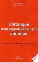 Chronique d'un empoisonnement annoncé