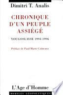 Chronique d'un peuple assiégé