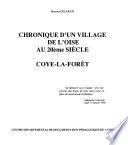 Chronique d'un village de l'Oise au 20ème siècle