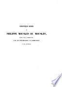 Chronique rimée de Philippe Mouskes