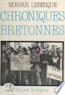 Chroniques bretonnes (1968-1969)