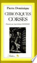 Chroniques corses