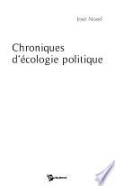 Chroniques d'écologie politique