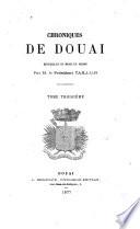 Chroniques de Douai