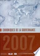 Chroniques de la gouvernance 2007