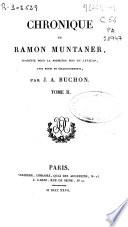 Chroniques de Ramon Muntaner