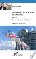 Chroniques des élections européennes