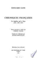 Chroniques françaises