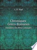 Chroniques Gr?co-Romanes
