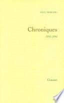 Chroniques