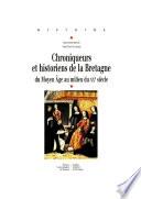 Chroniqueurs et historiens de la Bretagne