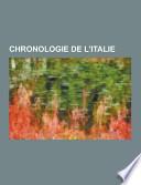 Chronologie de L'Italie