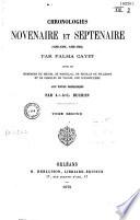 Chronologie septenaire