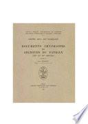 Chypre sous les Lusignans : documents chypriotes des archives du Vatican (XIVe et XVe siècles)