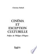 Cinéma et exception culturelle
