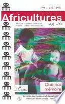 CINEMAS MEMOIRE N° 9 . AFRICULTURES