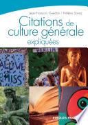 Citations de culture générale expliquées
