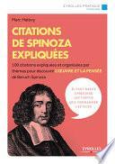 Citations de Spinoza expliquées