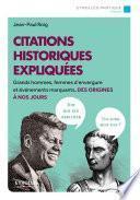 Citations historiques expliquées