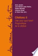 Citations II