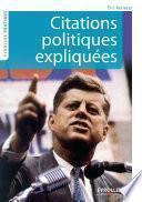 Citations politiques expliquées