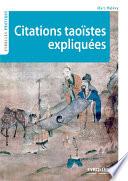 Citations taoïstes expliquées