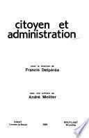 Citoyen et administration