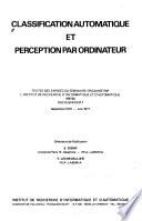 Classification automatique et perception par ordinateur