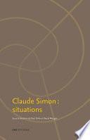 Claude Simon : situations