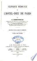 Clinique médicale de l'Hôtel-Dieu de Paris v. 2