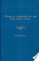 Clivage et intégration du moi chez Julien Green