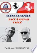 Cobra cracheur face à cheval cabré