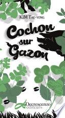 Cochon sur gazon