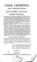 Code criminel avec instructions