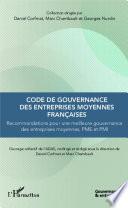 Code de gouvernance des entreprises moyennes françaises