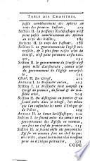 Code des paroisses, ou Recueil des plus importantes questions sur les curés et leurs paroissiens, résolues par l'Ecriture, les Conciles, & les pères. Précedées de quelques dissertations. Contre le livre intitulé , Les Pouvoirs légitimes du premier & du second Ordre dans l'administration des sacremens & le gouvernement de l'Église, en France 1744 Pour le père Bernard d'Arras, capucin. En deux parties