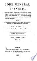 Code général français