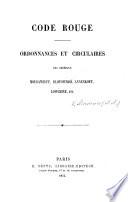 Code Rouge. Ordonnances et Circulaires des Généraux Mourawieff, Dlotowskoï, Annenkoff, Lowchine, etc