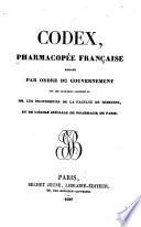 Codex, pharmacopée française