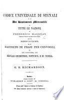 Codice universale di Segnali ad uso dei bastimenti mercantili di tutte le nazioni, etc