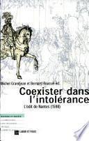 Coexister dans l'intolérance