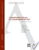 Cohabitation légale et cohabitation de fait