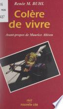 Colère de vivre